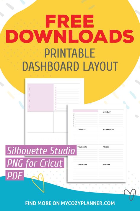 Are you looking for free printable Happy Planner dashboard layout for your planner? Get it for FREE on this page. I made these templates for Mini, Classic and Big Happy Planner sizes, as well as for any planner A6/A5/A4 size. #freedashboardlayout #freeprintable #theHappyPlanner #plannerinserts #plannerpages Happy Planner Dashboard Layout Printable, Happy Planner Weekly Printable Free, Happy Planner Mini Printables Free, Happy Planner Dashboard Layout Ideas, Happy Planner Dashboard, Binder System, Happy Planner Free Printable, Diy Planners, Planners Printables