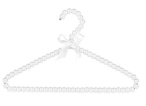 Only Hangers Childrens Pearl Bead Hangers Pack of 5 -- You can find more details by visiting the image link. Pearl Hangers, Pearl Hanger, Pearl Clothing, Clothing Hanger, Hanger Coat, Trouser Hangers, Baby Hangers, Bow Hanger, Delicate Clothes