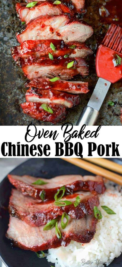 Pork Oven, Bbq Pork Recipes, Chinese Bbq Pork, Blackberry Cake, Chinese Chicken Recipes, Homemade Chinese Food, Chinese Pork, Mapo Tofu, Easy Chinese Recipes