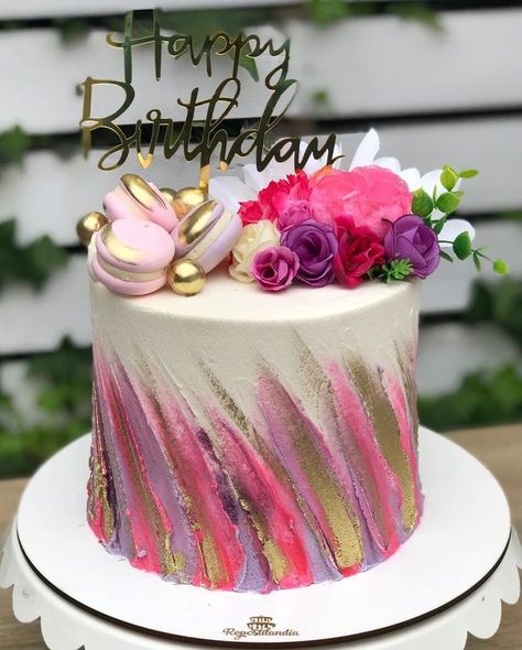 40th Birthday Cake For Women, Birthday Cake For Women Simple, Designer Cake, 40th Cake, Birthday Topper, Name Cake, Elegant Birthday Cakes, 40th Birthday Cakes, Creative Cake Decorating