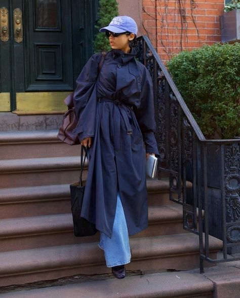 taylor russell - Search / X Armani Menswear, Vintage Armani, Taylor Russell, Trench Coat Outfit, Fall Fits, Celebrity Street Style, Coat Outfits, Menswear Inspired, Fashion Killa