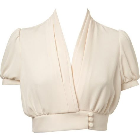 V Neck Crop Top, Blouse Summer, Petite Blouses, Cream Shirt, V Neck Shirt, Cream Blouse, Spring Look, Petite Tops, Crop Blouse