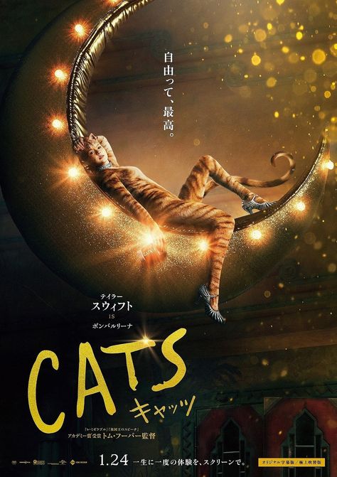 Musical Movie Poster, Taylor Swift Cats, Cats 2019, Disneysea Tokyo, Ray Winstone, Taylor Swift Cat, Cat Movie, Cats Musical, Ian Mckellen