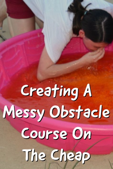 Messy Camp Activities, Messy Relay Games, Double Dare Games Diy, Messy Camp Games, Messy Games For Kids Youth Groups, Double Dare Party, Double Dare Birthday Party, Messy Games For Kids, What A Mess Vbs Ideas