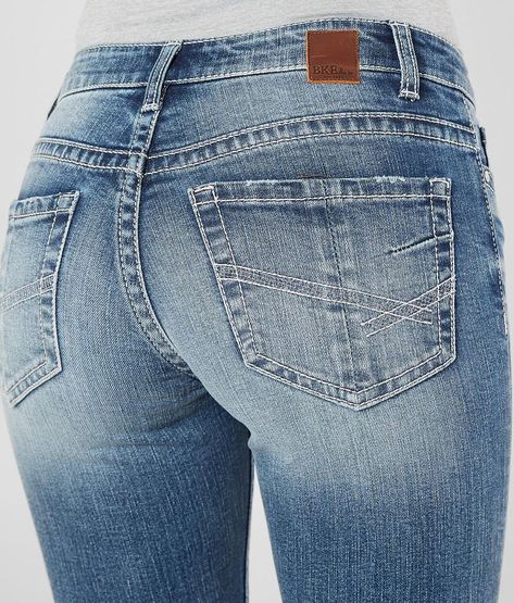 Buckle Jeans Women, Sinful Clothing, Buckle Jeans, High Waisted Flare Jeans, Bke Jeans, Jeans Mid Rise, Fleece Leggings, Denim Pocket, Cowgirl Outfits