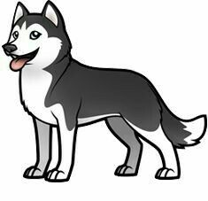 Siberian Husky Blue Eyes, Husky Clipart, Red Siberian Husky, Husky Drawing, Cat Coloring Page, Dog Crafts, Animated Drawings, Animal Sketches, Husky Dogs