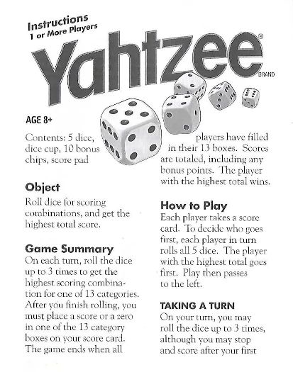 Yahtzee Rules, Yahtzee Score Card, Yahtzee Score Sheets, Yahtzee Game, Christmas Child, Operation Christmas, Operation Christmas Child, Game Theory, Texas Holdem