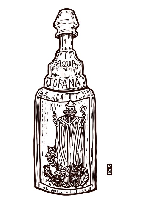 Every day I get more and more tempted to get an Aqua Tofana tattoo : r/WitchesVsPatriarchy Aqua Tofana Tattoo, Wrestling Tattoos, Aqua Tofana, Bottle Tattoo, Harry Potter Spells, School Art Projects, Potion Bottle, Cute Coloring Pages, Traditional Tattoo