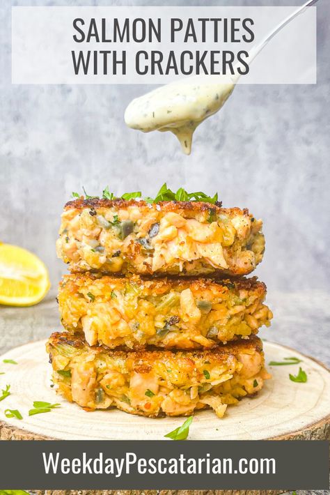 Salmon Biscuits, Salmon Patties Recipe Canned, Salmon Patties With Crackers, Sauce For Salmon Patties, Old Fashioned Salmon Patties, Pink Salmon Recipes, Fresh Salmon Patties, Homemade Salmon Patties, Salmon Loaf Recipes