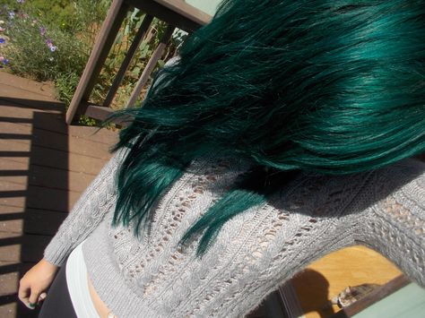 Manic Panic Enchanted Forest Manic Panic Enchanted Forest, Hair Color Bright, Blue Hair Color Ideas, Blue Hair Color, Dark Green Hair, Teal Hair, Bright Hair Colors, Different Ideas, Bright Hair