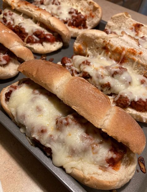 Pork Sausage Meatballs, Italian Sausage Sandwiches, Sausage Sandwich Recipes, Sausage Sliders, Ground Sausage Recipes, Hoagie Sandwiches, Italian Sausage Sandwich, Sausage Sandwich, Sweet Pizza