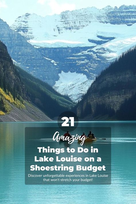 Experience the magic of Lake Louise without draining your wallet! 🏞️💸 Our blog shares the top things to do, from scenic trails to stunning photo spots, all while keeping your trip budget-friendly. 🌲📸 #TravelCanada #BudgetTravel #LakeLouise #ExploreCanada Lake Louise Canada Summer, Lake Louise Canada, Canada Summer, Explore Canada, Lake Louise, Cross Country Skiing, Canada Travel, Cross Country, Budget Travel