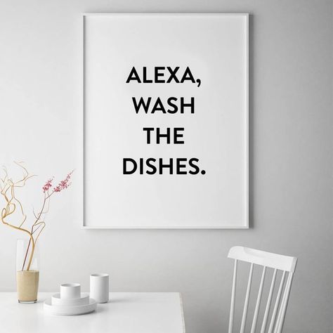 Artwork For Kitchen, Kitchen Canvas, Funny Wall Decor, Kitchen Artwork, Kitchen Quotes, Too Real, Kitchen Walls, Kitchen Decor Wall Art, Funny Kitchen