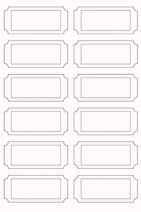 Free Printable Blank Stickers Template PDF Labels Printables Free Templates, Southern Mama, Many Stickers, Cool Symbols, Advent Calendar Gifts, Organization Planner, Label Printable, Expressing Yourself, Blank Templates