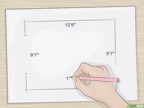 How to Draw a Floor Plan to Scale: 13 Steps (with Pictures) Drawing Floor Plans, How To Draw A Floor Plan, How To Draw Floor Plans, How To Draw Floor Plans Layout, Interior Design Sketches For Beginners, How To Draw A Floor Plan Interior Design, Beginner Interior Design Sketches, How To Draw Section From Plan, Kitchen Floor Plan