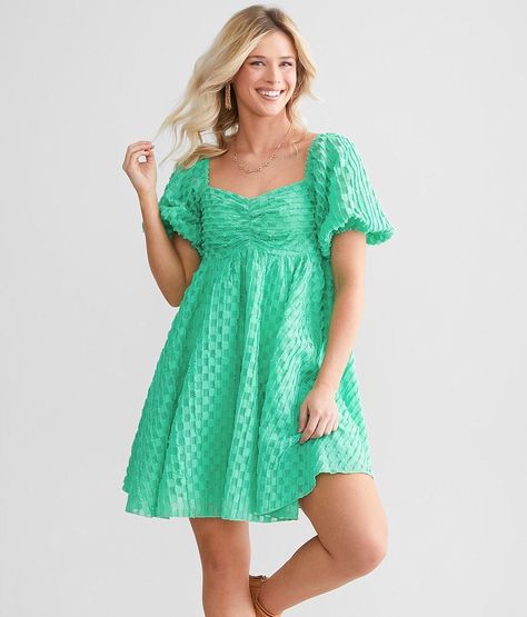 Cute Little Dresses For Women, Rompers For Wedding Guest, Teen Casual Dresses, Appropriate Hoco Dresses, Semi Formal Dresses Knee Length, Cute Short Sleeve Dresses, Cute Modest Homecoming Dresses, Easter Dresses For Teens, First Day Of School Dress