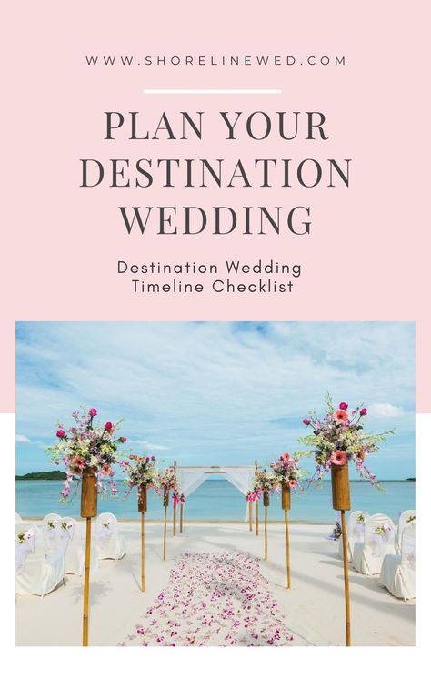 See our destination wedding timeline checklist to get ready for your 'I do's.' Find out destination wedding pros and cons and how to plan a wedding abroad. Start getting ready for your big day. Cancun Wedding Reception, Destination Wedding Timeline, Wedding Timeline Checklist, Destination Wedding Budget, Wedding Planning Details, Destination Wedding Cost, Los Cabos Wedding, Wedding Stills, Punta Cana Wedding