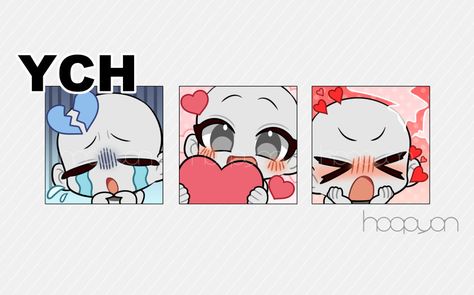 Custom Emoji, Fun Emoji, Art Bases, Emoji Drawings, Emoji Drawing, Emoji Art, Twitch Emotes, Anime Drawing, Chibi Drawings