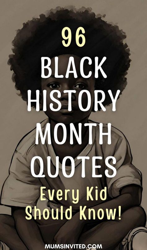 Quotes From African Americans, Bhm Quotes, Black Leaders Quotes, Sayings For Kids, African American Inspiration, African American Inspirational Quotes, African American Quotes, African American History Month, Martin Luther King Jr Quotes