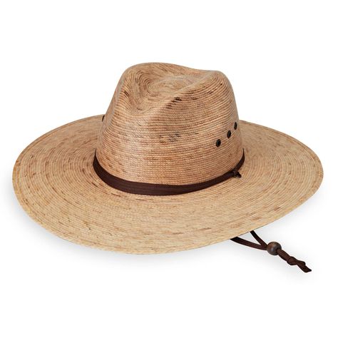 PRICES MAY VARY. 100% palm fiber hat exclusive of trim Imported Drawstring closure Do not wash PERFECT FUSION OF STYLE AND SUN PROTECTION: Meticulously handcrafted from 100% natural braided palm fiber sourced from a Mexican employee-owned Co-Op. Featuring UPF 50+ natural fiber, it provides robust sun protection by blocking 97.5% of harmful UV rays, as certified by the Australian Radiation Protection Agency. This hat balances rugged allure with urban trendiness, making it a perfect companion for Wallaroo Hats, Fabric Blocks, Mens Fedora, Radiation Protection, Sustainable Manufacturing, Stretch Bands, Ultraviolet Rays, Hat Shop, Sun Hat