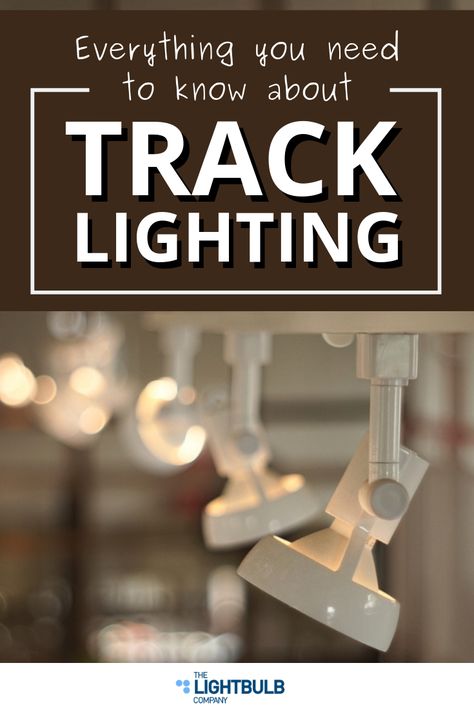 Track lighting is an incredibly versatile, flexible option for lighting your home. Learn everything you need to know about track lighting in our guide. Track Lighting Replacement Ideas, Replace Track Lighting Ideas, Updated Track Lighting, Pro Track Lighting, Track Lighting Kitchen, Track Lighting Fixtures, Track Lighting Kits, Attic Remodel, Lighting Setups