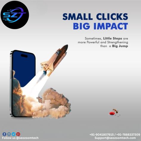 A small click can lead to a big impact in digital marketing, turning visitors into loyal customers with precision 🎯💥. #SeoZoomTech ensures every click counts! 🚀📊 Elevate your online presence with our expertise: 📱: +91-9041807915 / +91-7888337309 📭: Support@seozoomtech.com #seozoomtech #bestdigitalmarketingagency #digitalmarketing #digitalmarketingservices #digitalmarketingexpert #socialmediamarketing #seo #smo #smm #marketingagency #digital #facebook #instagram #socialmediamanagement #socia... Creative Marketing Post, Digital Marketing Creative Ads Post, Digital Marketing Agency Post Ideas, Digital Poster Making, Digital Marketing Agency Ads, Digital Marketing Poster, Digital Marketing Creative Ads, Digital Marketing Post, Composite Veneers