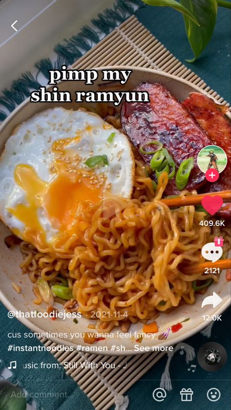 Shin Ramyun Hack, Shin Ramen Hacks, Shin Ramen, Shin Ramyun, Ramen Hacks, Instant Noodles, Noodle Recipes, Ramen Noodles, Healthy Food