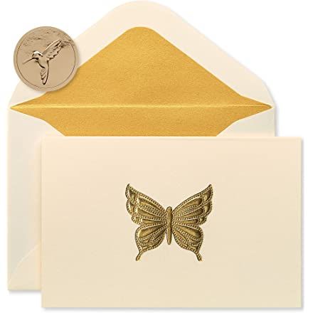 Amazon.com Shopping Cart Papyrus Cards, Mark Roberts Fairies, Gold Liner, Blank Notes, Cards With Envelopes, Gold Butterfly, Handmade Gold, Stationery Cards, Pharmacy Gifts