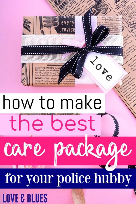 Such awesome police care package ideas! Must read for police wives. Makes a great gift idea for police officers or something special for a police week idea. Green Care Package, Police Week Ideas, Police Husband, Sunshine Care Package, Police Academy Graduation Gift, Police Academy Graduation, Halloween Care Packages, Police Wife Life, Care Package Ideas