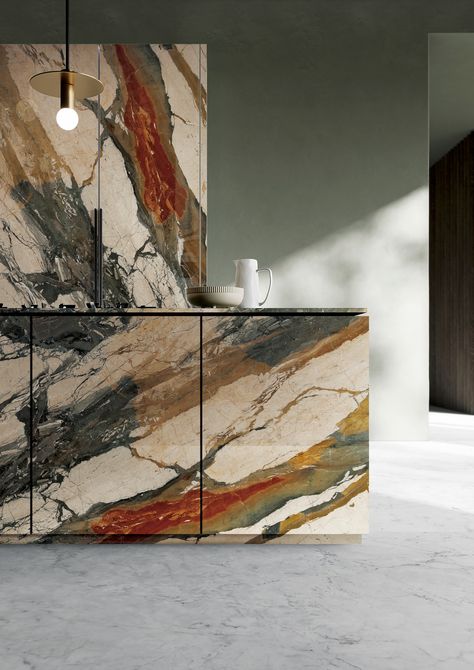 BRECCIA SICILIA 2CM MARBLE Earthy Color Kitchen, Kitchen Combination, Earthy Interiors, Marble Surface, Sicily Italy, Stone Pattern, Beige Background, Marble Countertops, Interior Inspo