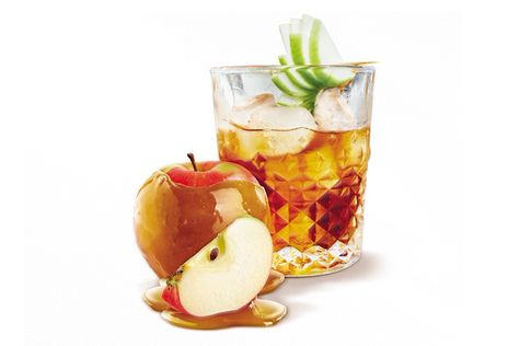 Caramel Apple - Crown Royal Caramel Liquor Drinks, Crown Royal Salted Caramel, Royal Cocktails, Caramel Apple Cocktail, Crown Royal Recipes, Crown Drink, Apple Cocktail Recipes, Crown Royal Drinks, Meyer Lemon Recipes