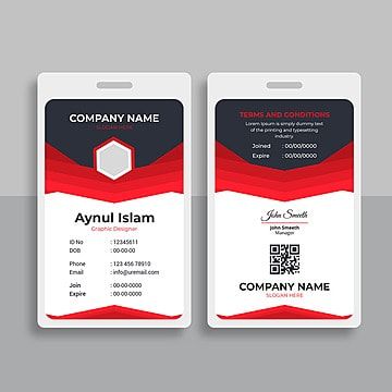 Man And Woman Silhouette, Red Template, Identity Card Design, Id Card Template, Woman Silhouette, Templates Downloads, Template Download, Company Names, Free Png