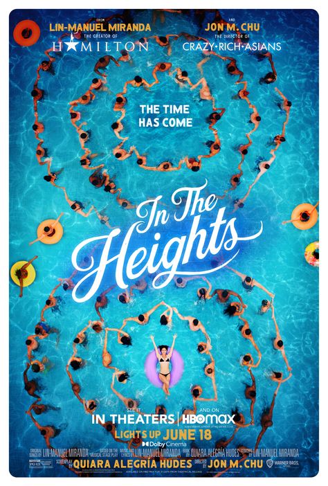 In The Heights Poster, In The Heights Movie, Lost Poster, Hollywood Poster, Galaxy Movie, Crazy Rich Asians, Manuel Miranda, The Heights, Lin Manuel Miranda