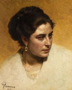 Artwork by Ilya Repin, Portrait of a woman, Made of Oil on canvas laid on panel Valentin Serov, Hyperrealism Paintings, Ilya Repin, Oil Painting Woman, Russian Painting, Soviet Art, Ukrainian Art, Oil Painting Portrait, Oil Portrait