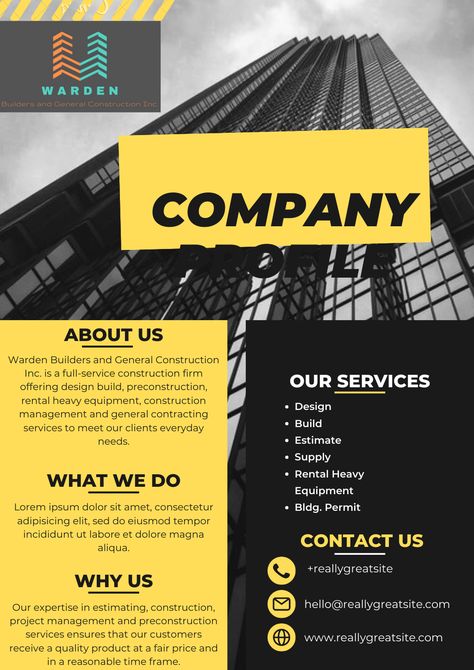 #Logos #Contracting_Company_Profile #Construction_Company_Profile_Template #Construction_Company_Profile_Design Contracting Company Profile, Construction Company Profile Template, Construction Company Profile Design, Captain Philips, Construction Company Profile, Airbnb Social Media, Yoga Social Media, Social Media Cover Design, Cute Background Pictures