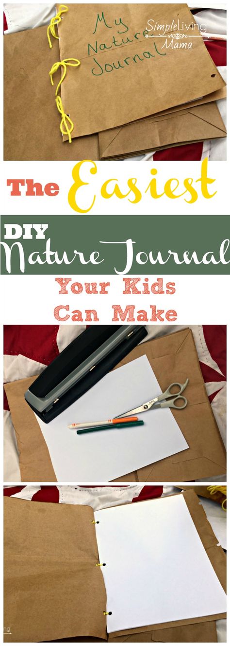 This is the easiest DIY nature journal your kids can make! Make this nature journal and start drawing what you see in nature! Diy Nature Journal, Camping Crafts For Kids, Camping Activities For Kids, Diy Nature, Nature School, Start Drawing, Science Journal, Kids Journal, Lewis And Clark