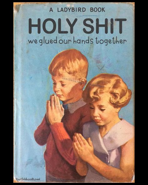 Book Parody, Bizarre Books, Ladybird Books, Up Book, Twisted Humor, Kids' Book, Pulp Fiction, Book Humor, Book Title