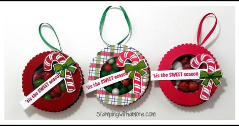 Bags and Boxes, 3 d Paper Crafts, Christmas Treat Holder, Christmas Ornament, Tis the Season Christmas Treat Ornament, Christmas PAper Crafts, Christmas 3 D Paper crafts, Stamping, Stampin'Up, Stampin'Up Bags and Boxes, Candy Cane Season Stamp set, Christmas Treat Holders, Christmas, Christmas Party Favors, Christmas Sweet Decorations, Sweet Boxes Ideas Gifts, Treat Holders Christmas, Christmas Treat Boxes Ideas, Christmas Treat Holders, Christmas Treat Boxes, Treat Packaging, Treat Containers, Christmas Orniments