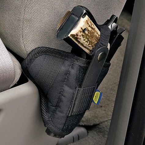 Amazon.com : Best CAR Gun Holster for Vehicles & Trucks - Works Great for 1911, Revolvers, Pistols, & Hand Guns - Universal Fit for Glock, Springfield, Taurus, MTAC, Kimber, Walther,Beretta, Ruger, Colt, & More! : Sports & Outdoors Car Holster, 1911 Holster, Baby Car Seats, It Works, Trucks, Vehicles, Sports