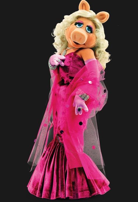 Miss Piggy Costume, Miss Piggy Muppets, Kermit And Miss Piggy, Animation Classes, Fraggle Rock, The Muppet Show, Muppet Babies, Miss Piggy, Funny Frogs