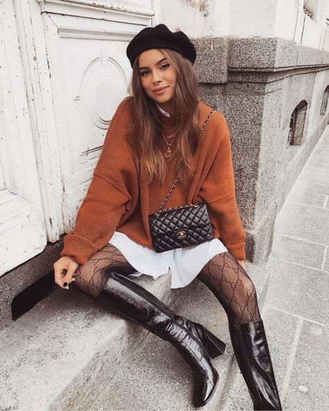 Paris Outfits, Trendy Fall Outfits, 2021 Fashion, Looks Street Style, Outfit Trends, Mode Inspo, Looks Chic, Inspired Outfits, Autumn Outfit