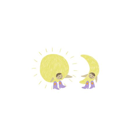 A little sun and little moon, the ultimate long distance lovers in matching cowboy boots. Available to print on Etsy! Cute Sun And Moon, Sun And Moon Friends, Sun And Moon Friendship, Sun Moon Friendship, Moon And Sun Illustration, Moon Sun Illustration, Moon Hugging The Sun, Sun Moon Illustration, Sun And Moon Art Print Boho