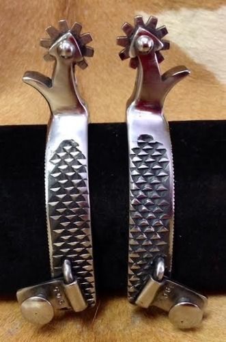 Hand Made Rasp Spurs Western Spurs, Ranch Horses, Western Spurs Straps, Cowboy Spurs, Black Smith, Spurs Western, Custom Cowboy Boots, Horseshoe Projects, Ranches For Sale