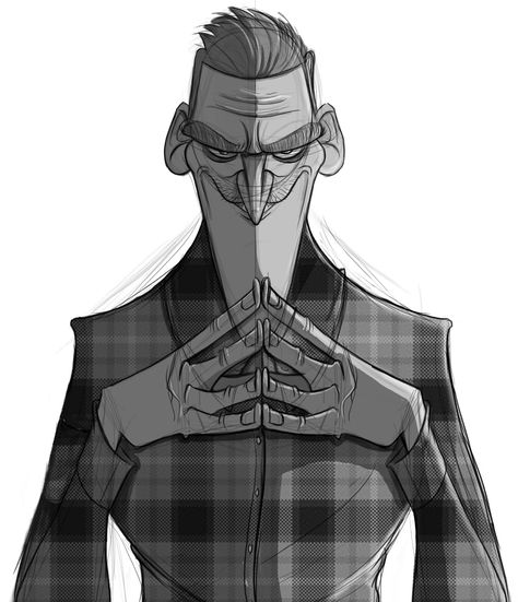 Dan Seddon evil man Evil Character Design Male, Character Shading, Stylized Character, Shape Silhouette, Animation Anime, Art Animation, Character Design Sketches, Model Sheet, Character Sketches