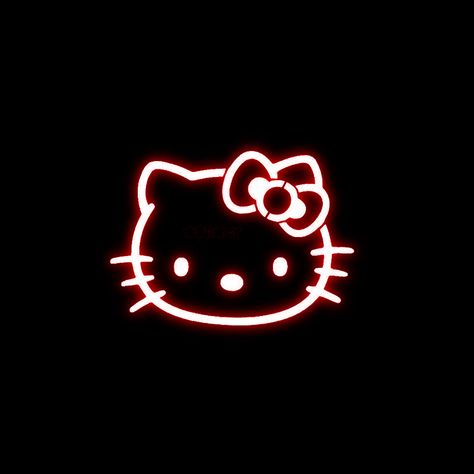 Red And Black Hello Kitty, Kawaii Crush, Hello Kitty Y2k, Red Aesthetic Grunge, Hello Kitty Images, Y2k Wallpaper, Hello Kitty Themes, Kitty Drawing, Hello Kitty Backgrounds