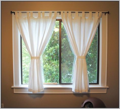 Cabin Curtains, Small Bathroom Window, Short Window Curtains, Window Curtain Designs, Bathroom Window Curtains, Window Curtains Living Room, Window Curtains Bedroom, Small Window Curtains, Window Treatments Bedroom