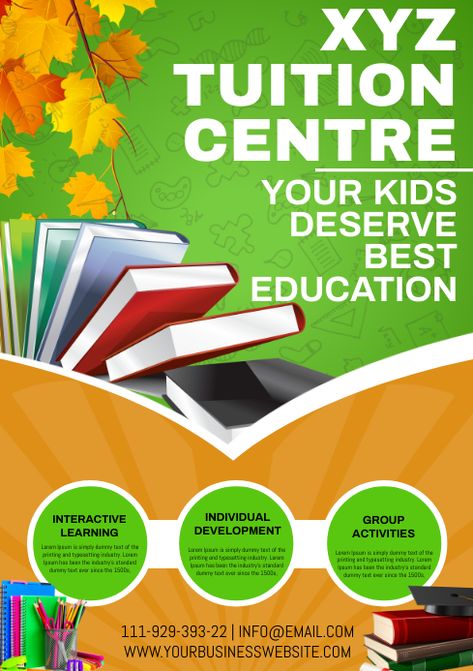 570+ tuition centre flyer Customizable Design Templates | PosterMyWall Education Pamphlet Design, Tuition Flyer, Tuition Poster, Memo Template, Tuition Centre, Crayola Coloring Pages, Education Poster Design, Social Media Posting Schedule, Christmas Tree Template