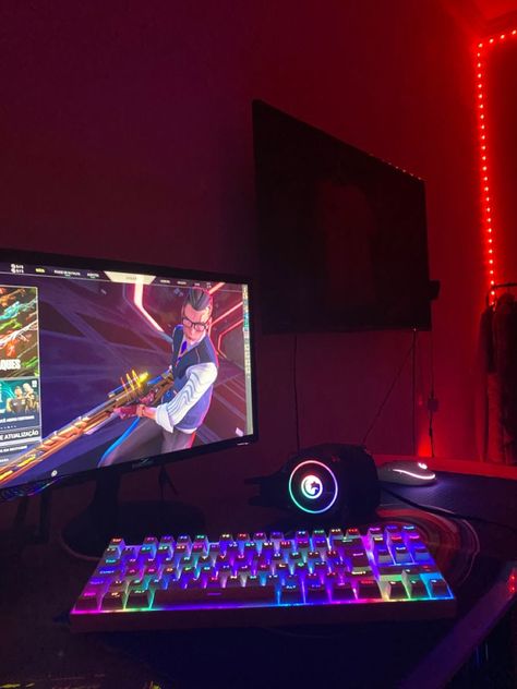 Valorant Setup, Instagram Profile Pic, Pc Gaming Setup, Gaming Tips, Yes It Is, Gaming Room Setup, Gamer Room, Pc Setup, Hobby Games