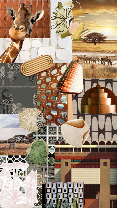 #midcenturymoodboard #midcenturydesign #safari #￼animals #textiles #design Textiles Design, Elephant Decor, Mood Board Inspiration, Safari Animals, Mid Century Design, Your Aesthetic, Connect With People, Creative Energy, Mood Boards