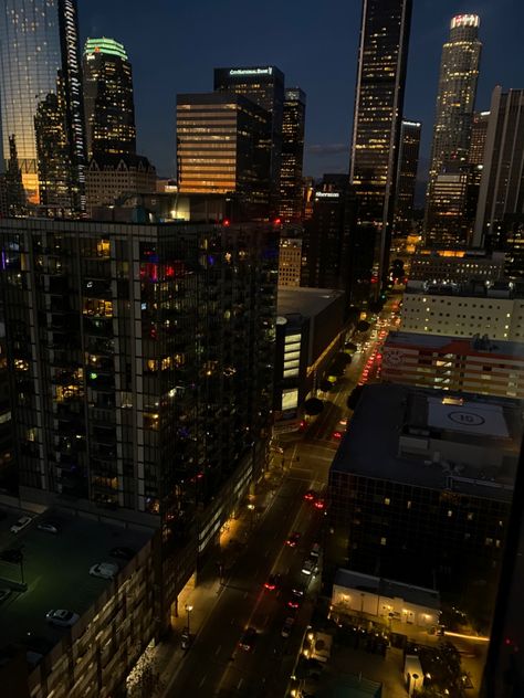 La At Night, Apartment View, Los Angeles Travel, Scenery Photography, Night Scenery, Nyc Life, New York Life, Apartment Aesthetic, Pretty Landscapes